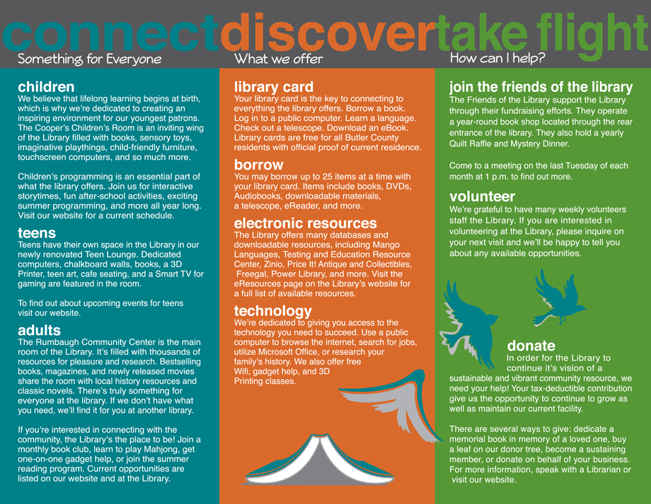 Connect | Discover | Take Flight